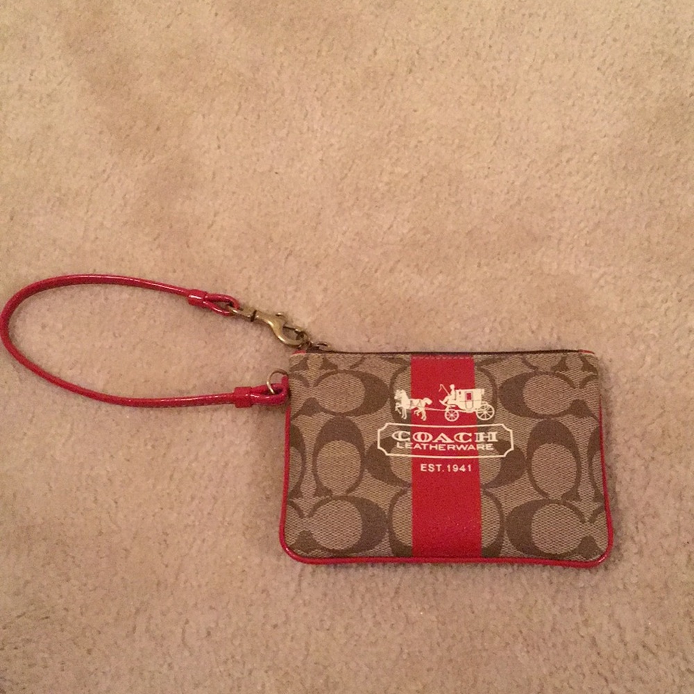 Coach wristlet